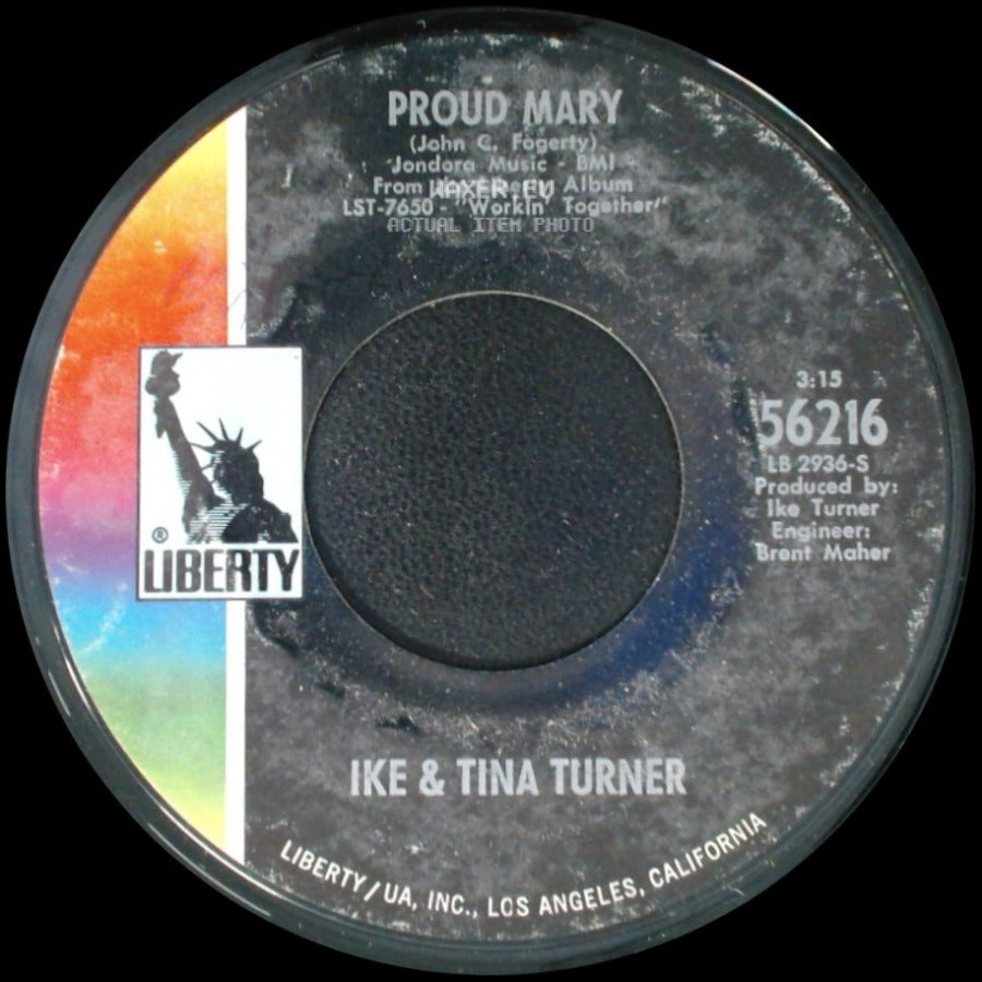 Ike & Tina Turner - Funkier Than A Mosquita's Tweeter / Proud Mary side B