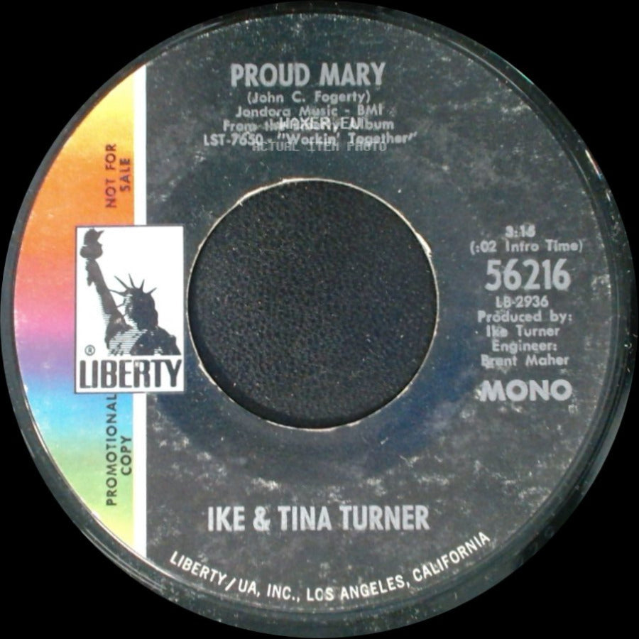 Ike & Tina Turner - Proud Mary / Proud Mary side A