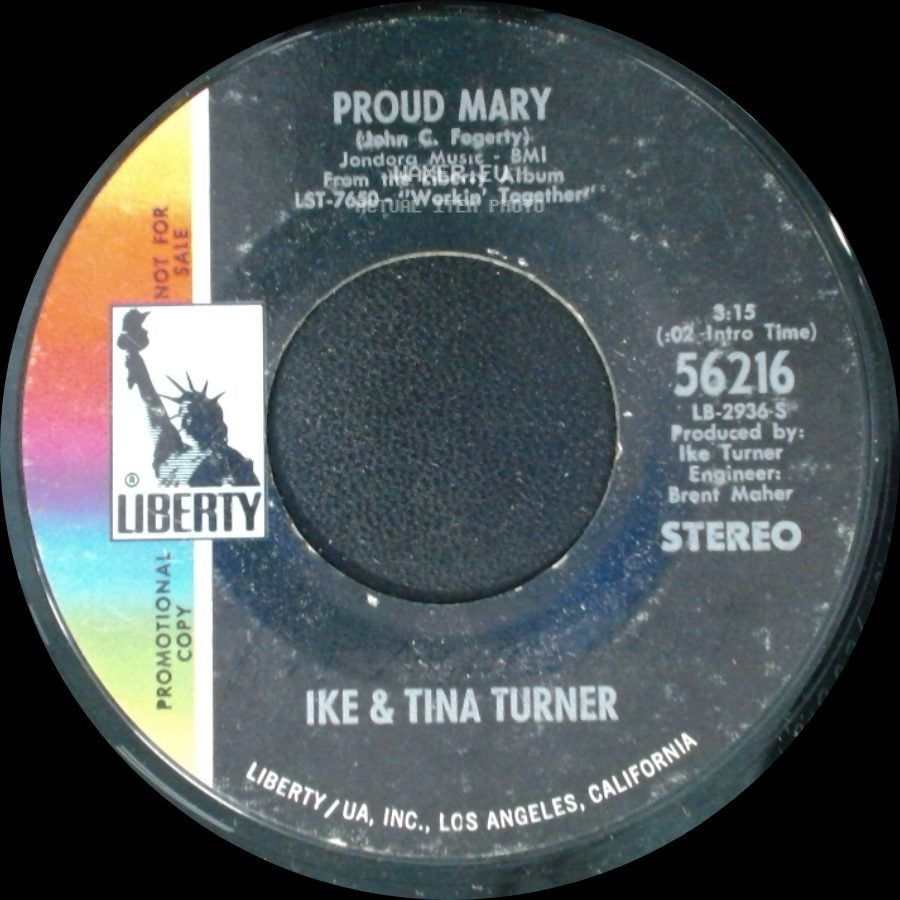 Ike & Tina Turner - Proud Mary / Proud Mary side B
