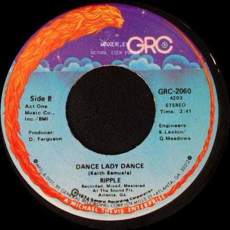 Ripple - This Ain't No Time To Be Giving Up / Dance Lady Dance side B
