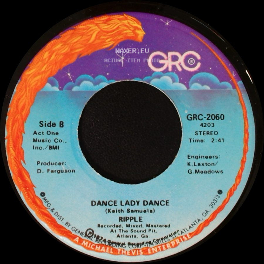 Ripple - This Ain't No Time To Be Giving Up / Dance Lady Dance side B