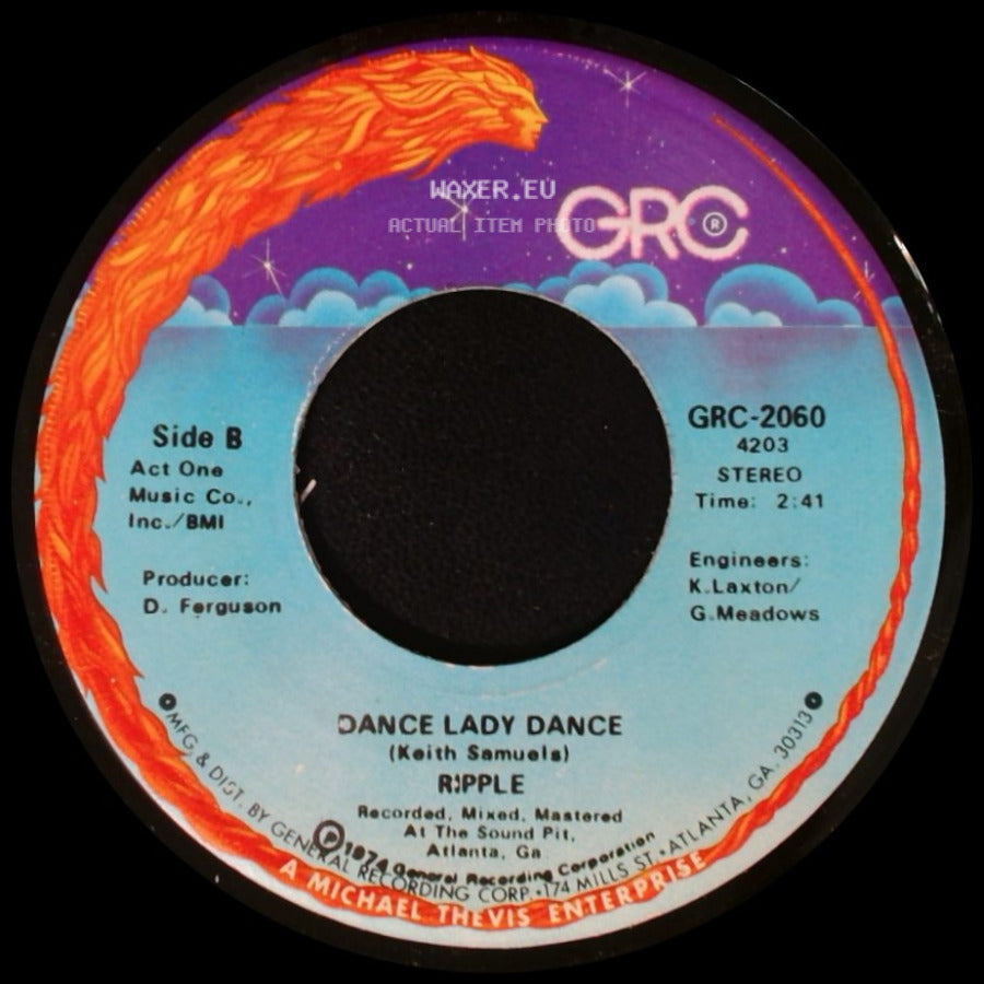 Ripple - This Ain't No Time To Be Giving Up / Dance Lady Dance side B