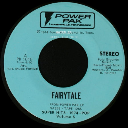 Art. T.H. Music Festival / Art - Fairytale / Back Home Again side A