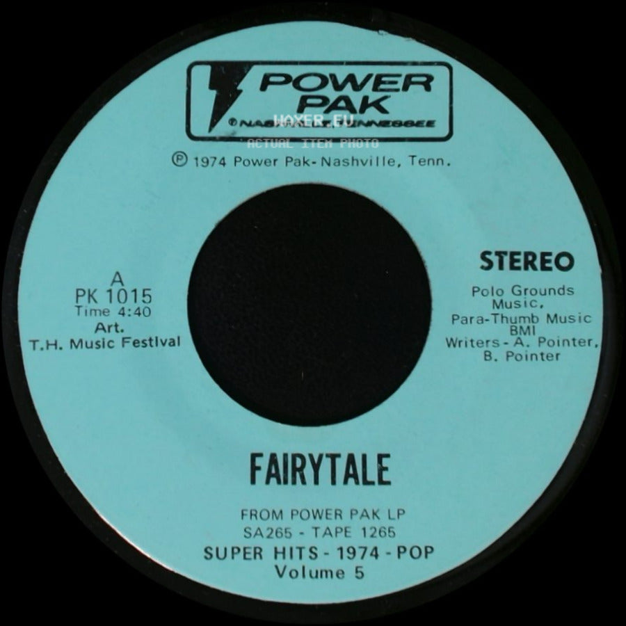Art. T.H. Music Festival / T.H. Music Festival - Fairytale / Back Home Again side A
