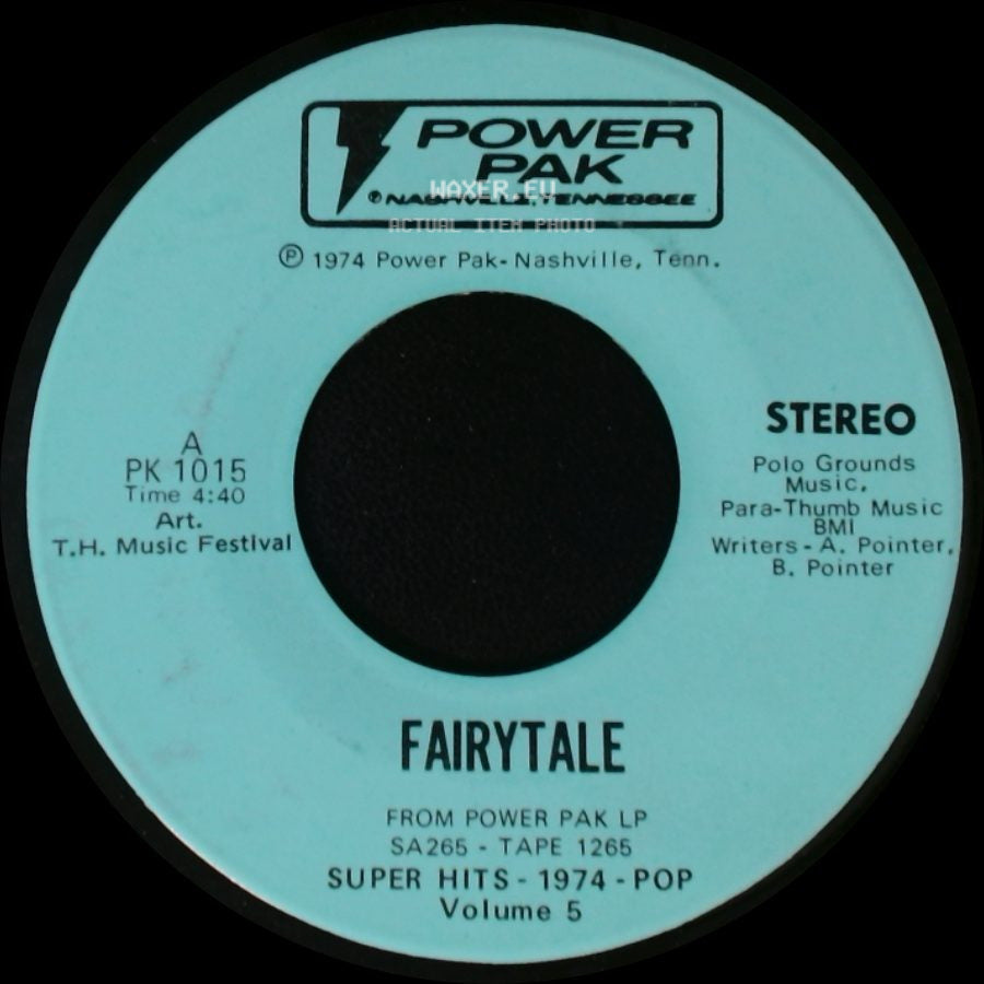 T.H. Music Festival / Art - Fairytale / Back Home Again side A