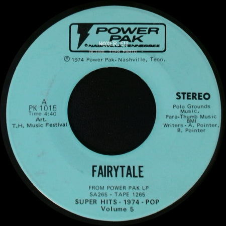 T.H. Music Festival / Art - Fairytale / Back Home Again side A