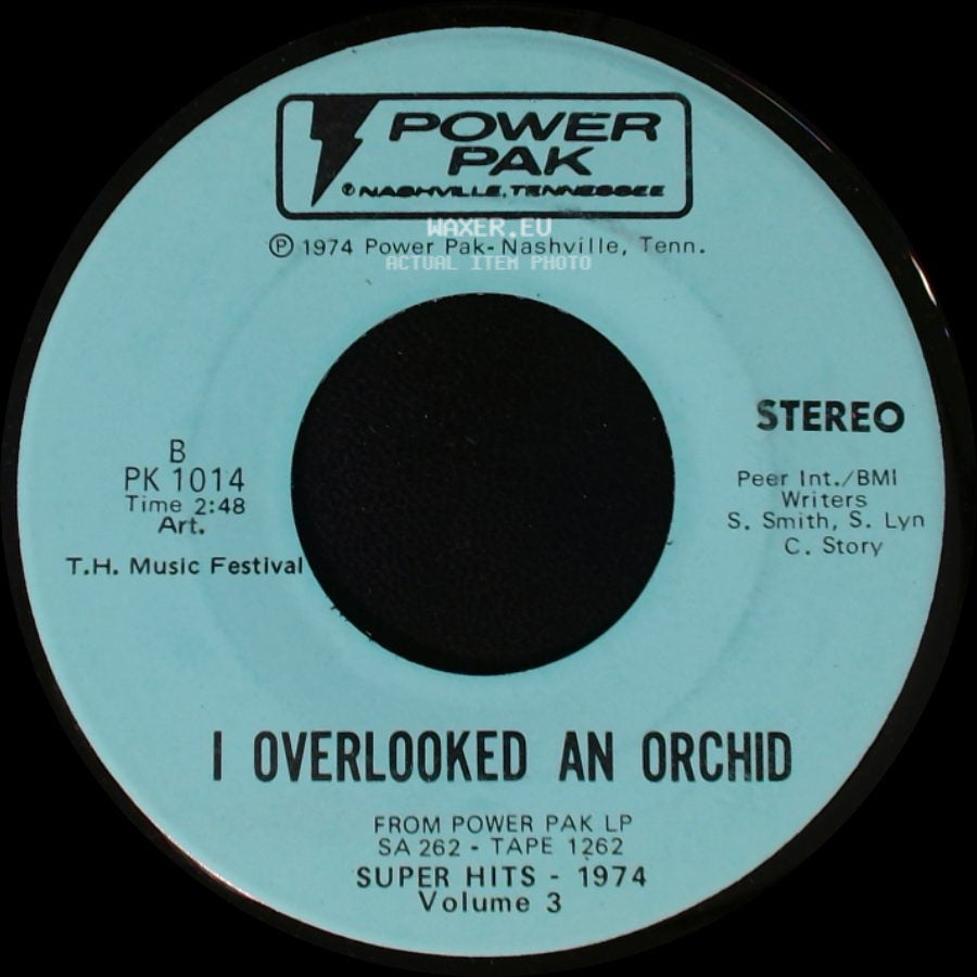 Unknown Artist - Holding Things Together / I Overlooked An Orchid side B