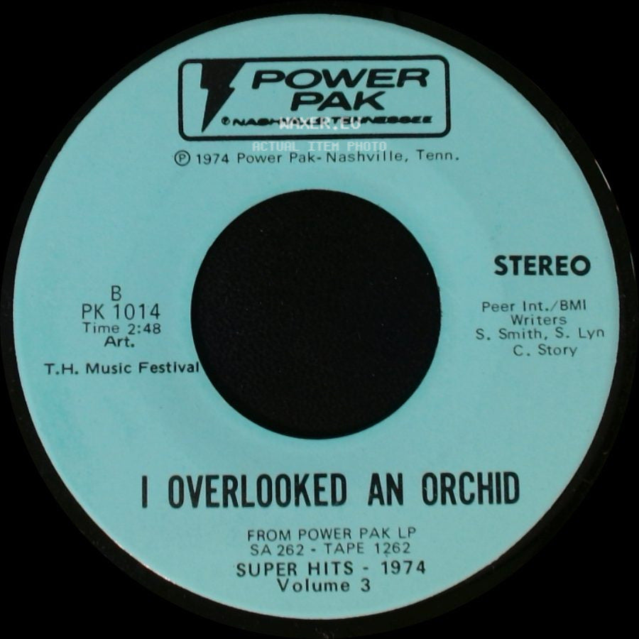 T.H. Music Festival - Holding Things Together / I Overlooked An Orchid side B