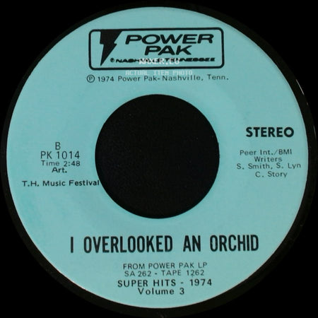 T.H. Music Festival - Holding Things Together / I Overlooked An Orchid side B
