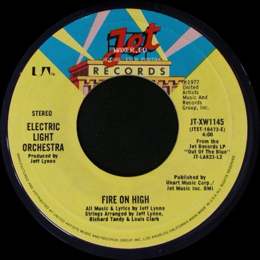 Electric Light Orchestra - Fire On High / Sweet Talkin' Woman side A