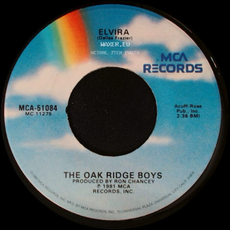 The Oak Ridge Boys - A Woman Like You / Elvira side B