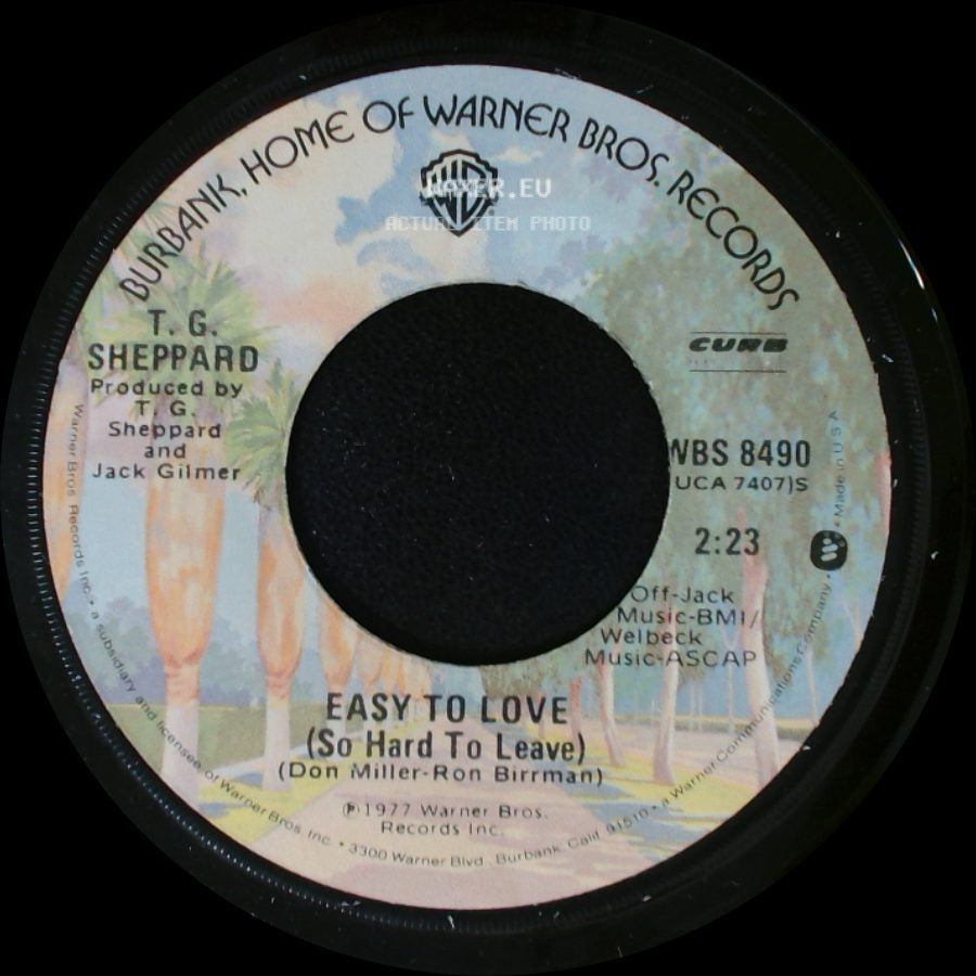 T. G. Sheppard - Easy To Love (So Hard To Leave) / Mister D. J. side A
