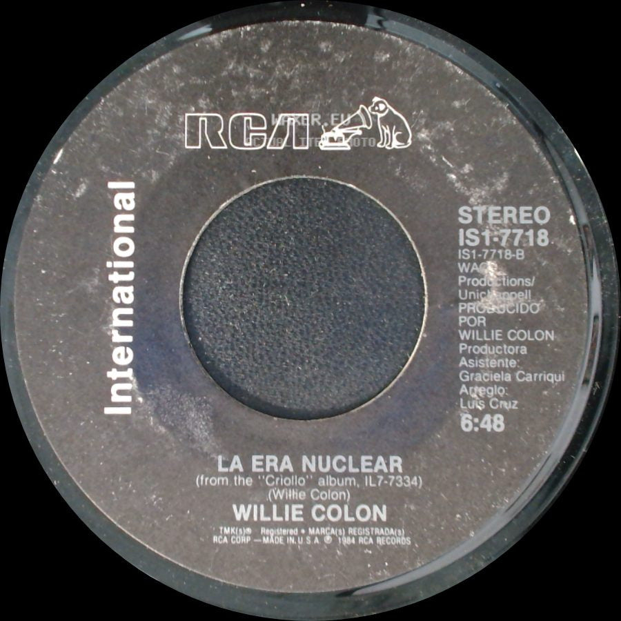 Willie Colon - La Era Nuclear / Noche Criolla side A