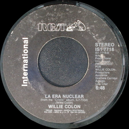 Willie Colon - La Era Nuclear / Noche Criolla side A