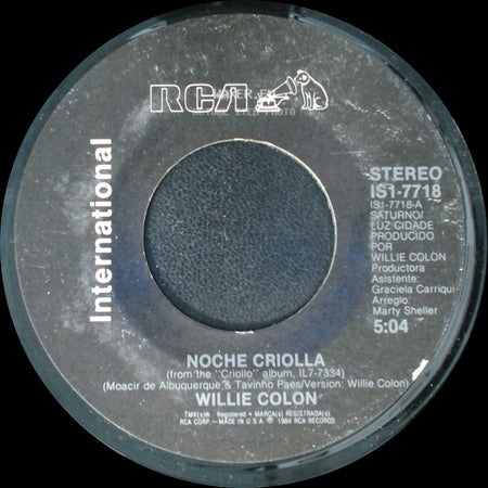 Willie Colon - La Era Nuclear / Noche Criolla side B