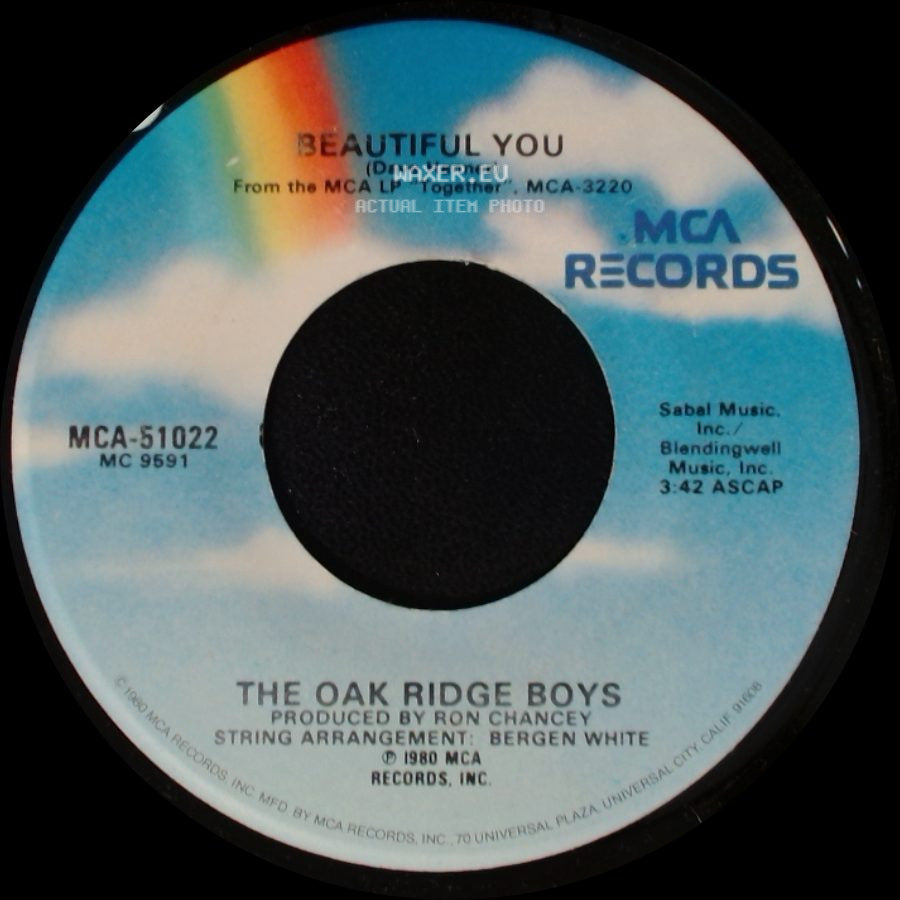 The Oak Ridge Boys - Beautiful You / Ready To Take My Chances side A