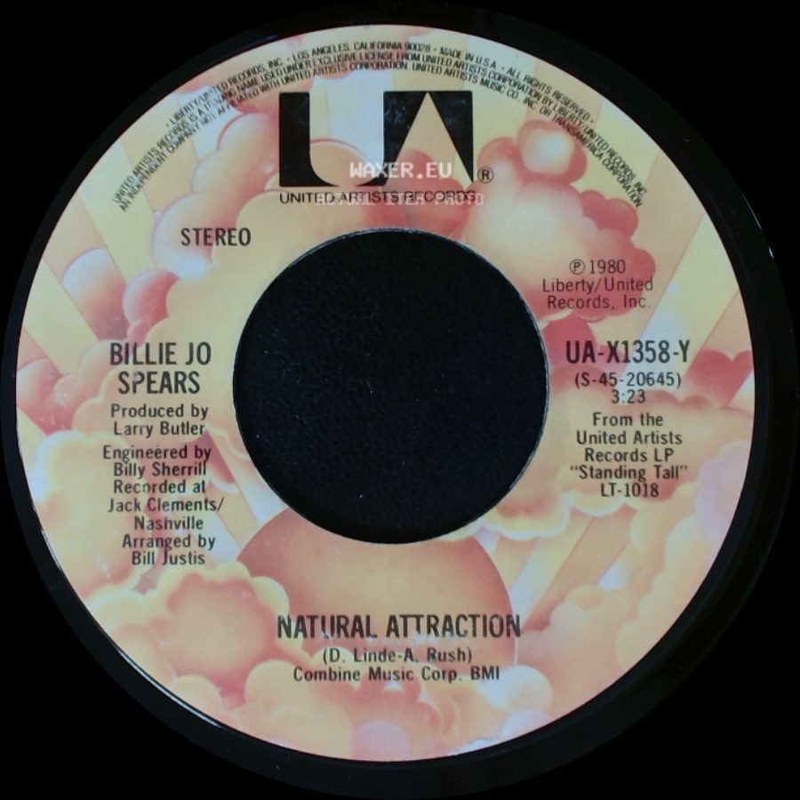 Billie Jo Spears - Natural Attraction / You Could Know As Much About A Stranger side A