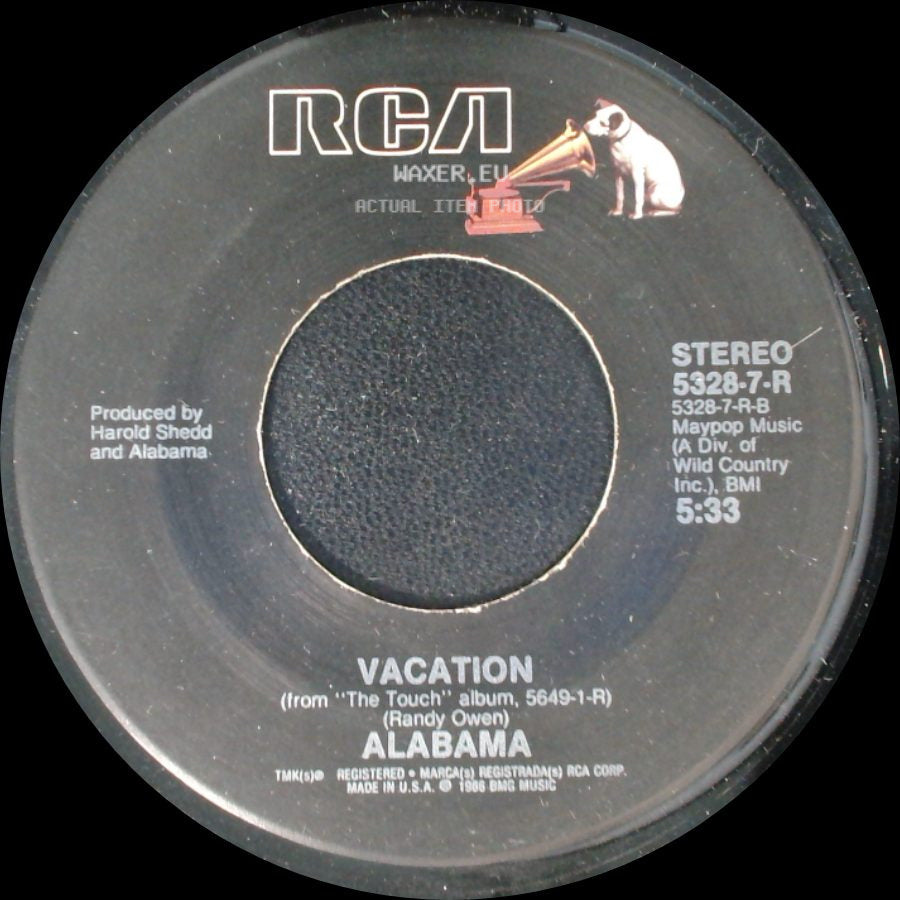 Alabama - Vacation / Face To Face side A