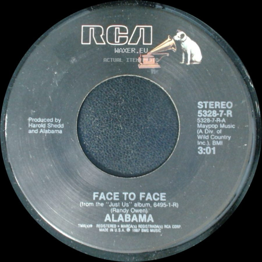 Alabama - Vacation / Face To Face side B