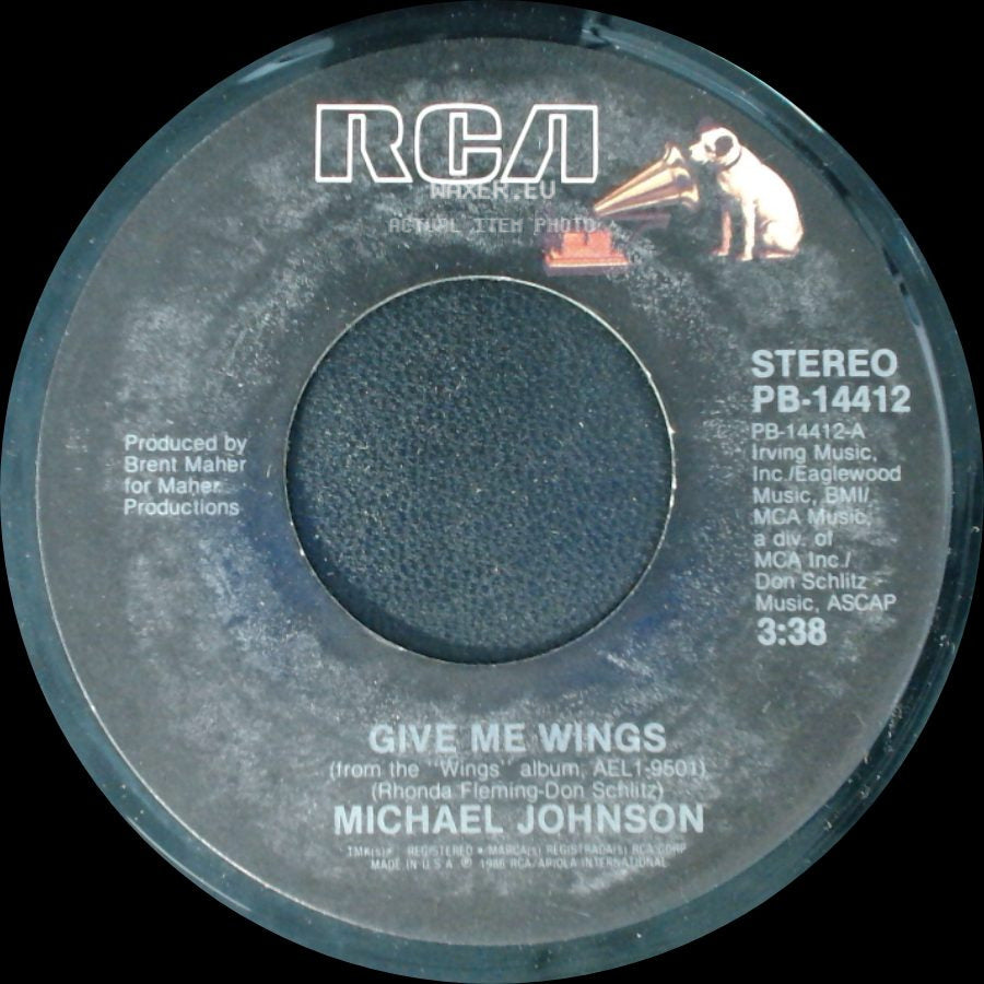 Michael Johnson - Magic Time / Give Me Wings side B
