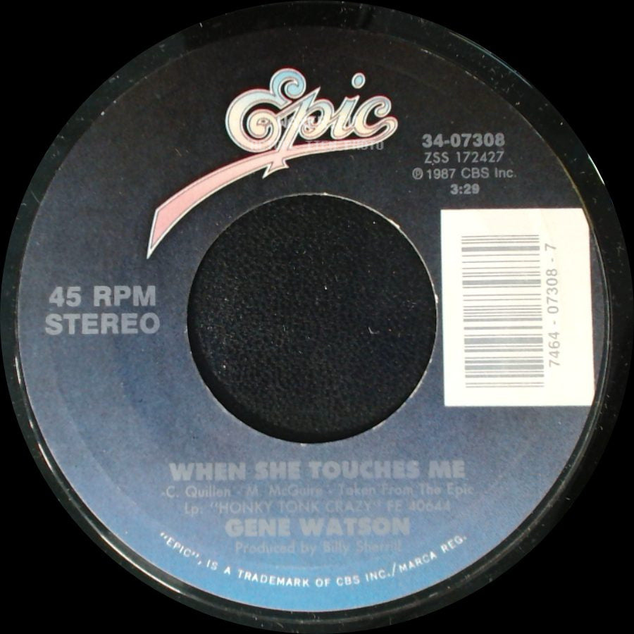 Gene Watson - When She Touches Me / Everybody Needs A Hero side A