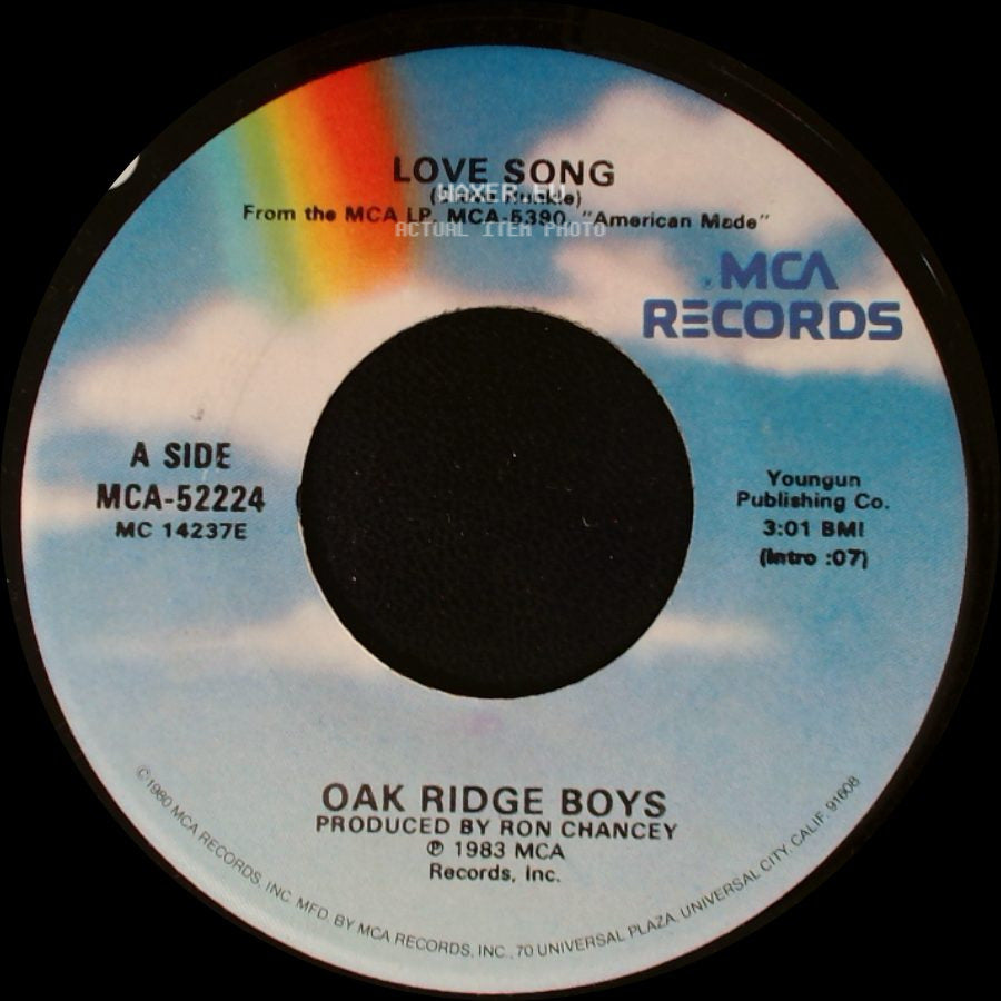 Oak Ridge Boys - Love Song / Heart On The Line (Operator, Operator) side A