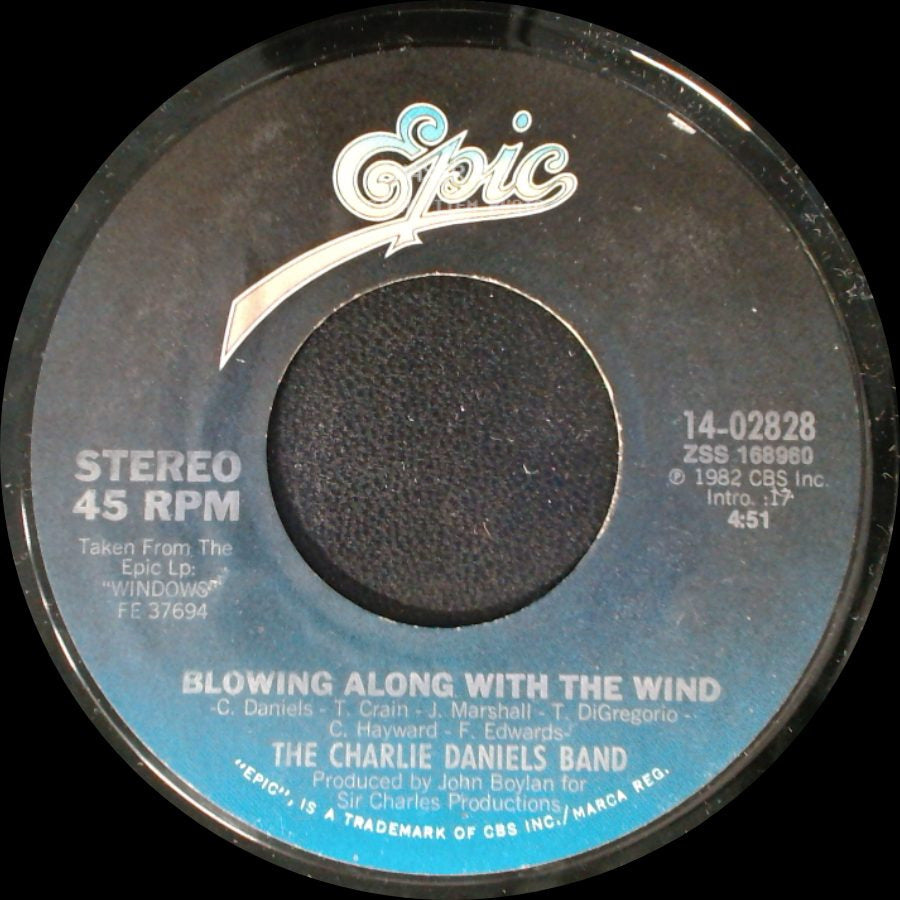 The Charlie Daniels Band - Blowing Along With The Wind / Still In Saigon side A