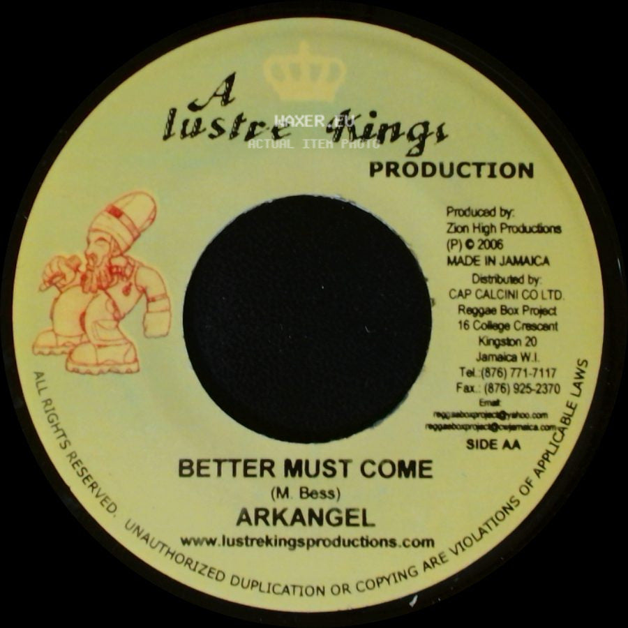 Norris Man / Arkangel - Where The Wind Blows / Better Must Come side B