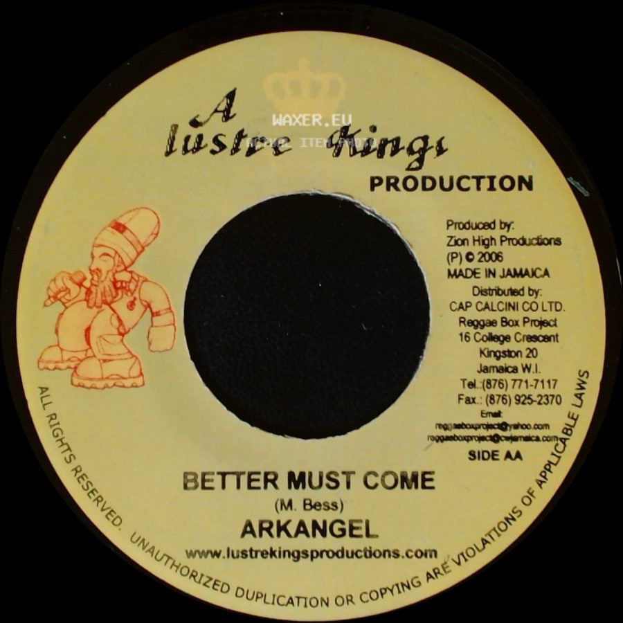 Norris Man / Arkangel - Where The Wind Blows / Better Must Come side B