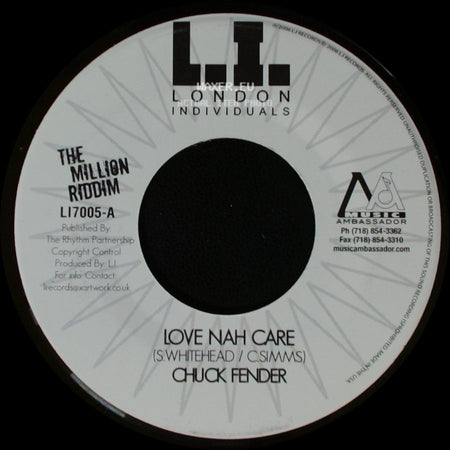 Carol Thompson / Chuck Fender - Fly Away / Love Nah Care side B