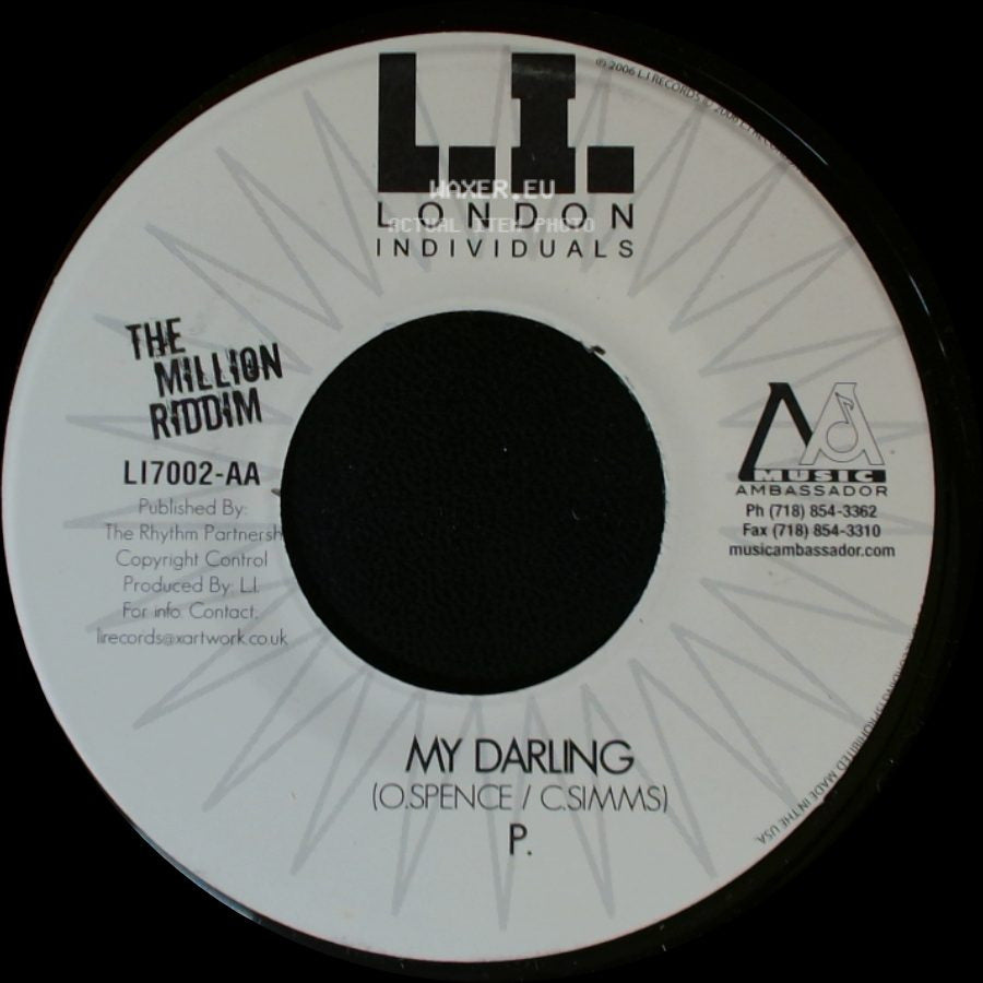 P. / Gyptian - My Darling / Let Me Know side A