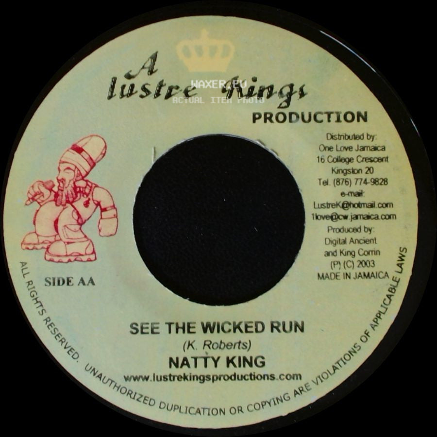 Luciano / Al Pancho / Natty King - Unity Is Strength / See The Wicked Run side B