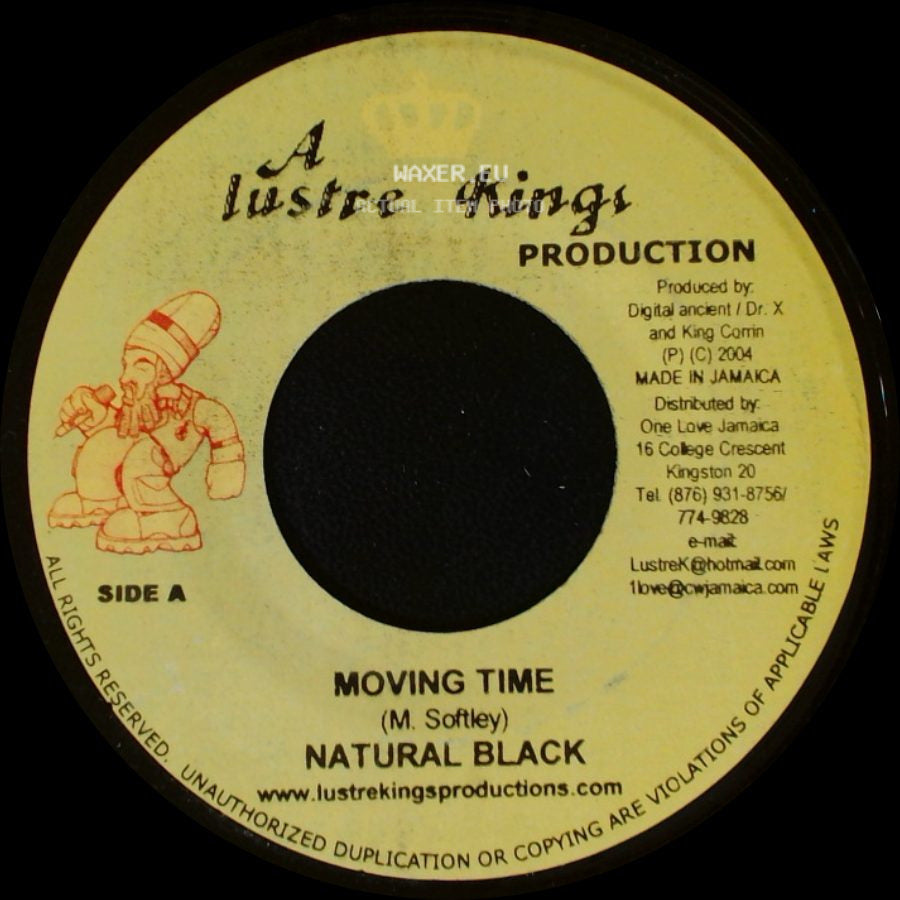 Natural Black / Shadowz A.K.A Mark Messam - Moving Time / No Politics side A