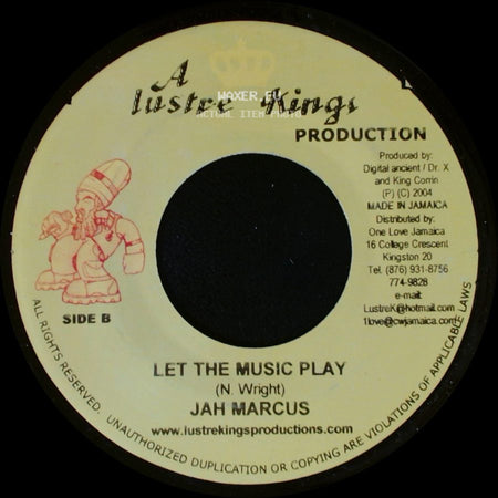 Empress Michiboo / Jah Marcus - Breath Of Life / Let The Music Play side B