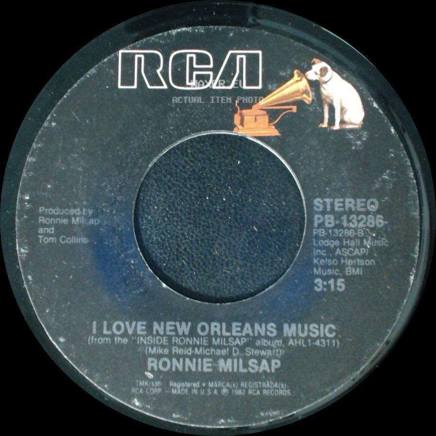 Ronnie Milsap - He Got You / I Love New Orleans Music side B