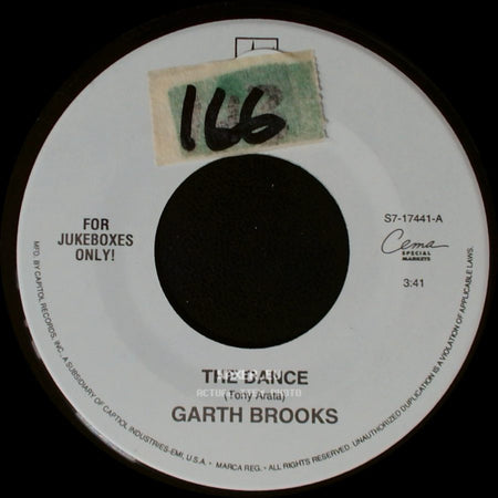 Garth Brooks - The Dance / If Tomorrow Never Comes side A