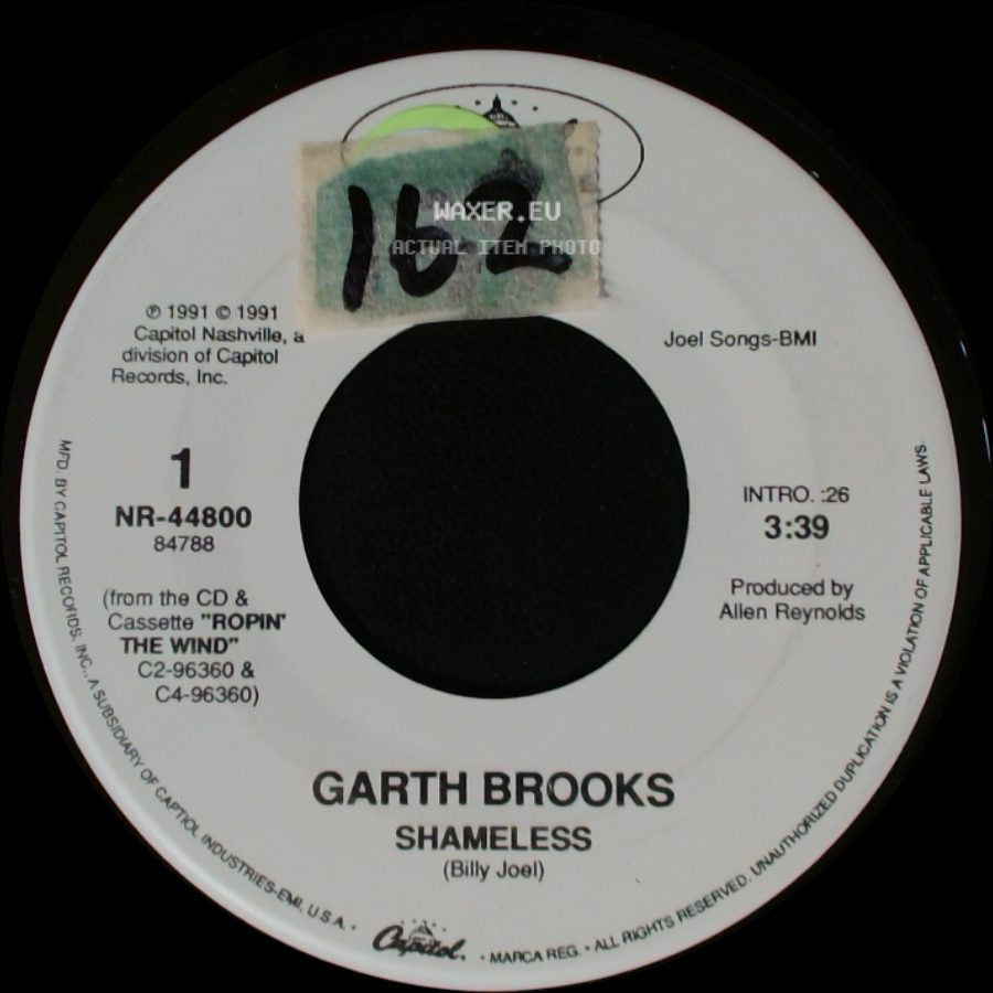 Garth Brooks - Shameless / Against The Grain side A