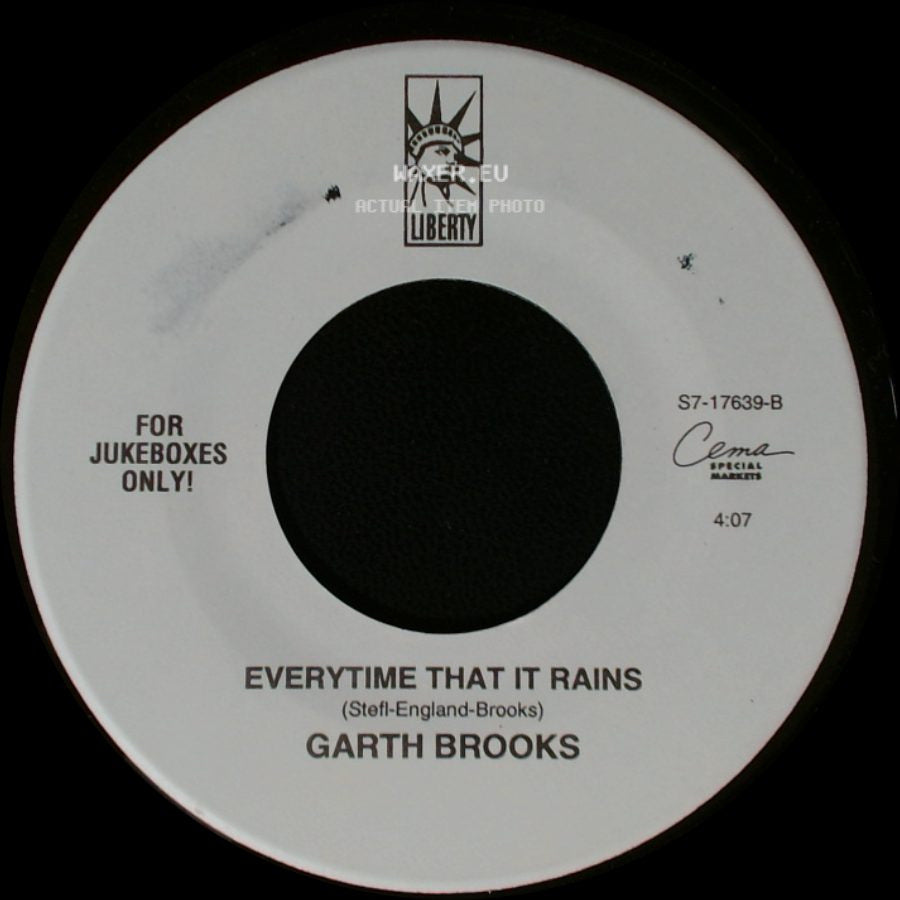 Garth Brooks - American Honky-Tonk Bar Association / Everytime That It Rains side B