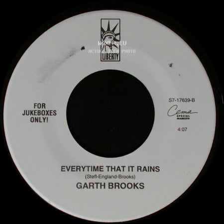 Garth Brooks - American Honky-Tonk Bar Association / Everytime That It Rains side B