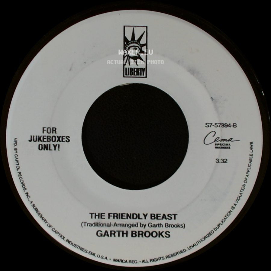 Garth Brooks - Go Tell It On The Mountain / The Friendly Beast side B