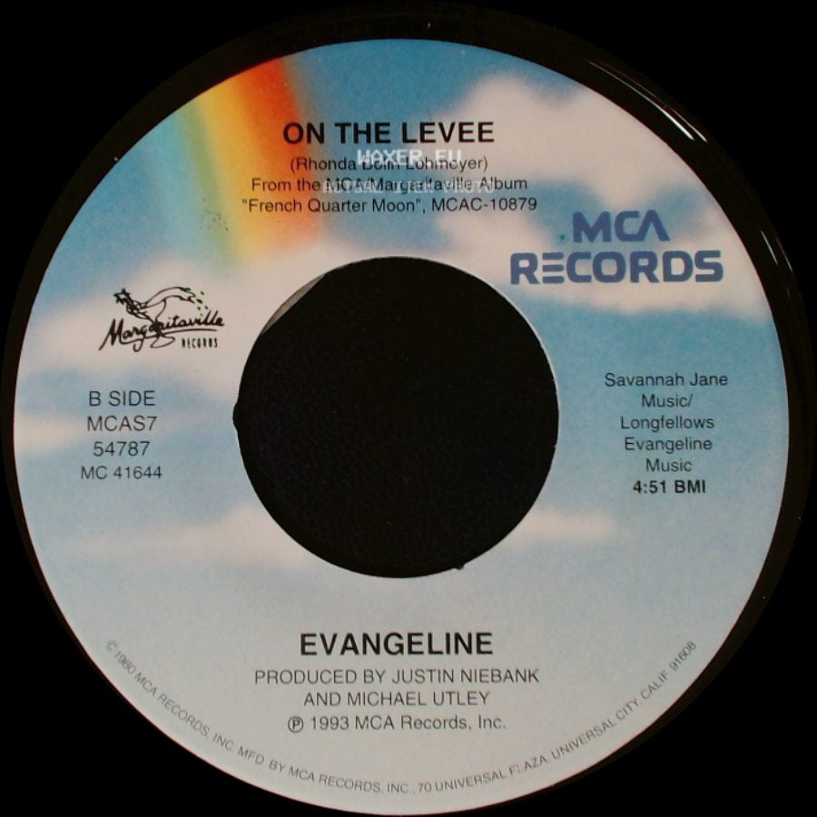 Evangeline - Let's Go Spend Your Money Honey / On The Levee side B