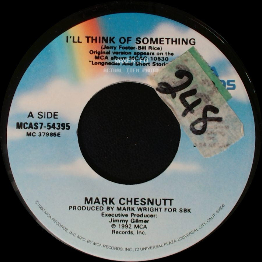 Mark Chesnutt - I'll Think Of Something / Uptown Downtown (Misery's All The Same) side A