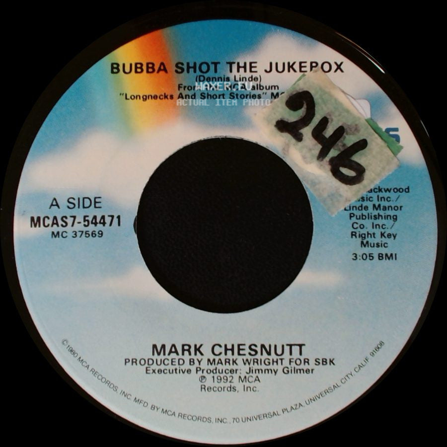 Mark Chesnutt - Bubba Shot The Jukepox / It's Not Over (If I'm Not Over You) side A