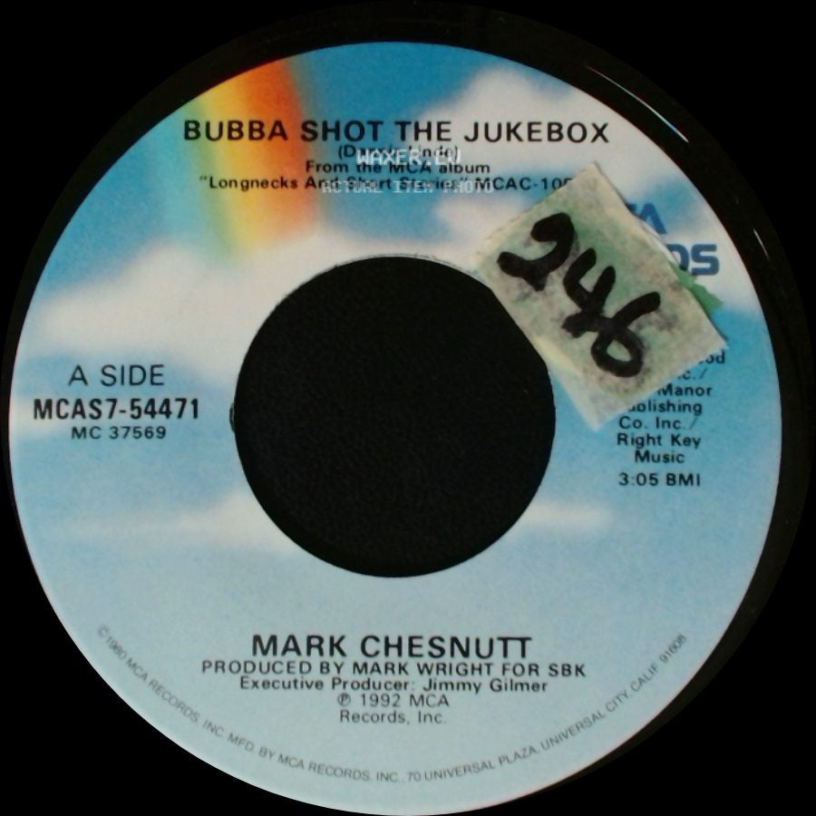 Mark Chesnutt - Bubba Shot The Jukebox / It's Not Over (If I'm Not Over You) side A
