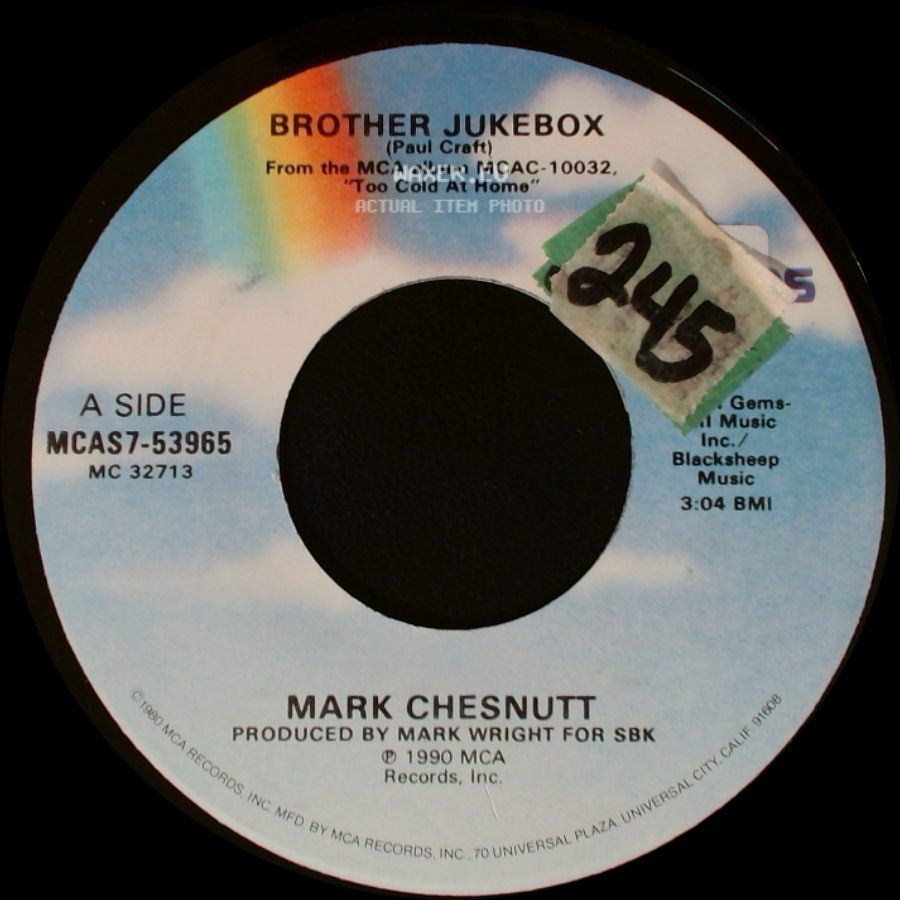 Mark Chesnutt - Brother Jukebox / Hey You There In The Mirror side A