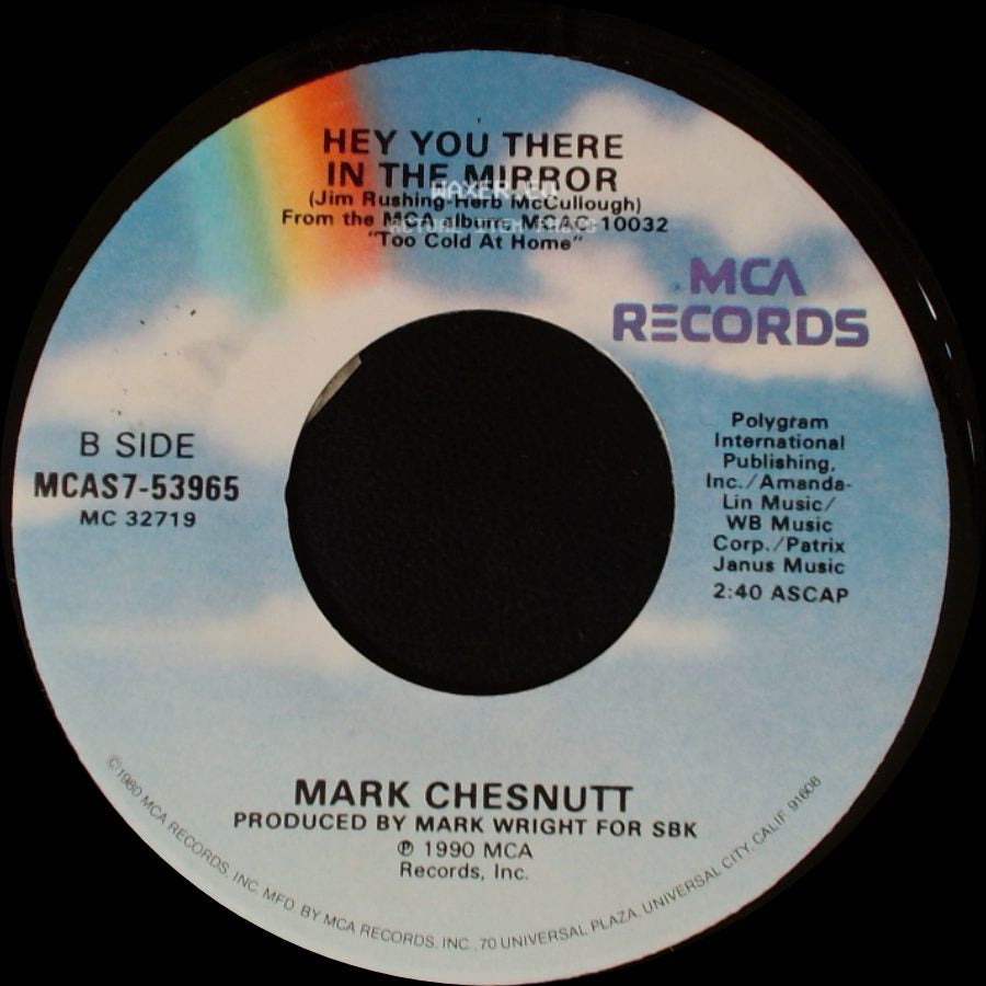 Mark Chesnutt - Brother Jukebox / Hey You There In The Mirror side B