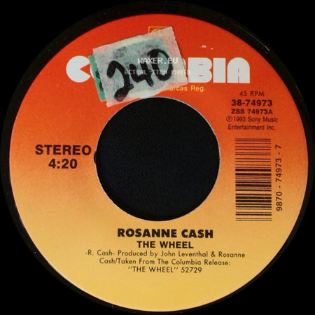 Rosanne Cash - Private Moments / The Wheel side B