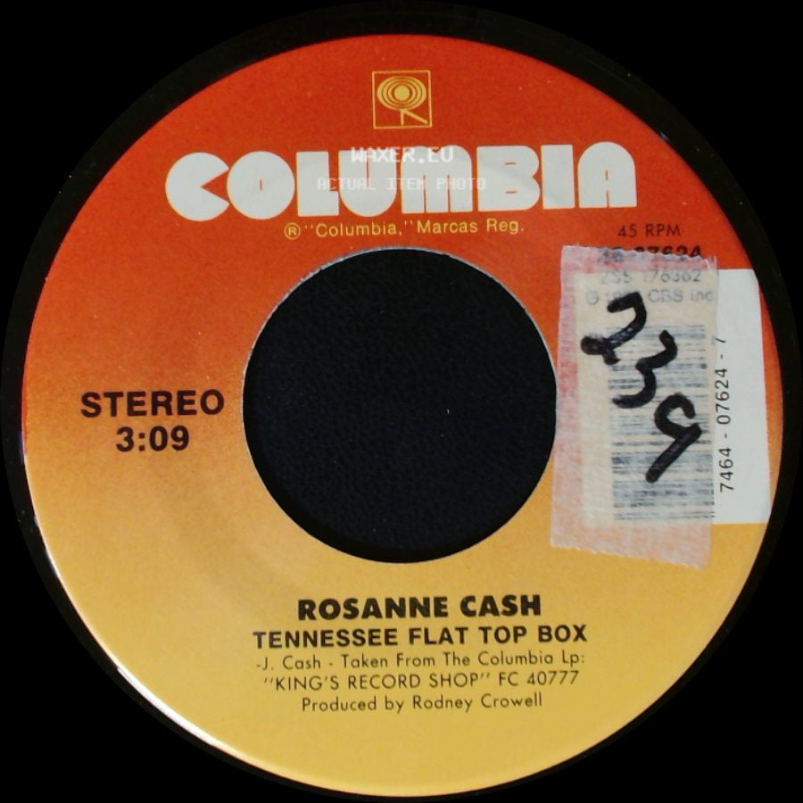 Rosanne Cash - Tennessee Flat Top Box / Why Don't You Quit Leaving Me Alone side A
