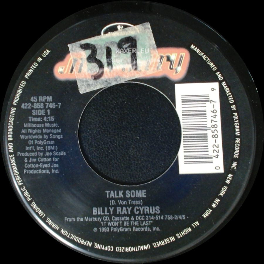Billy Ray Cyrus - Talk Some / Ain't Your Dog No More side A