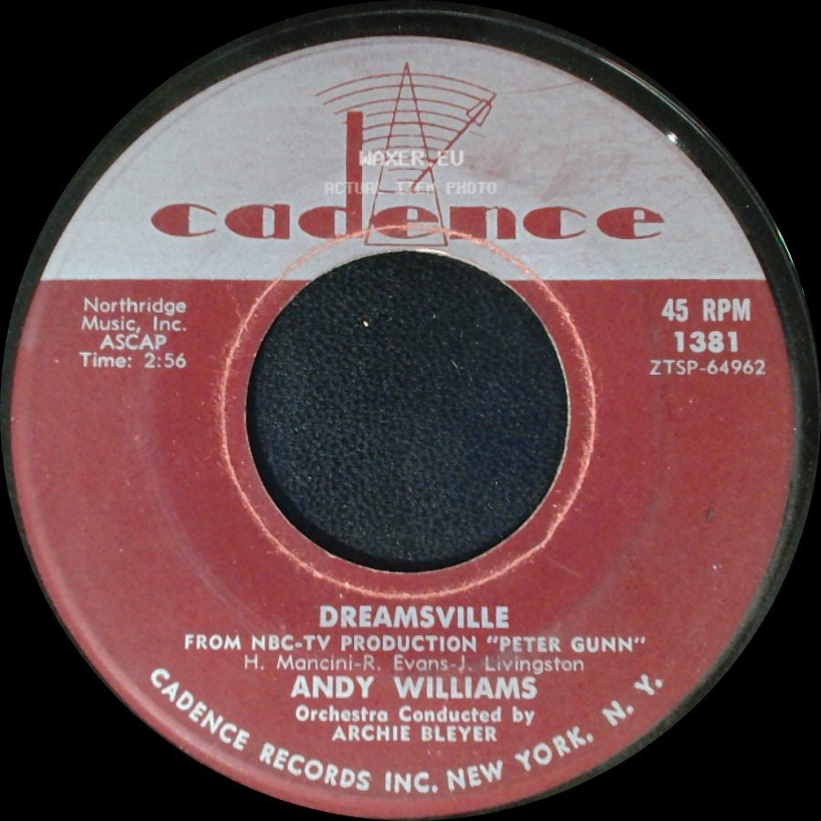 Andy Williams - Do You Mind? / Dreamsville side B